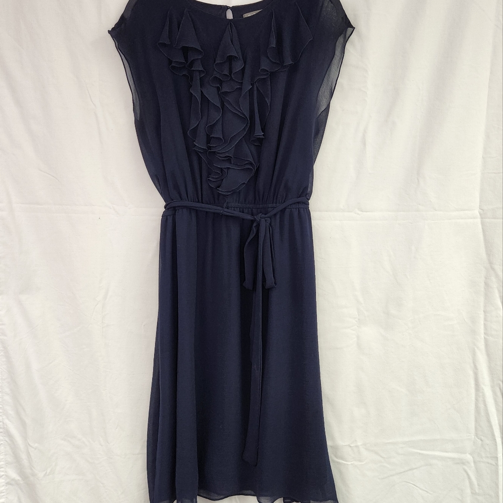 Roz & Ali Ruffle-front Dress